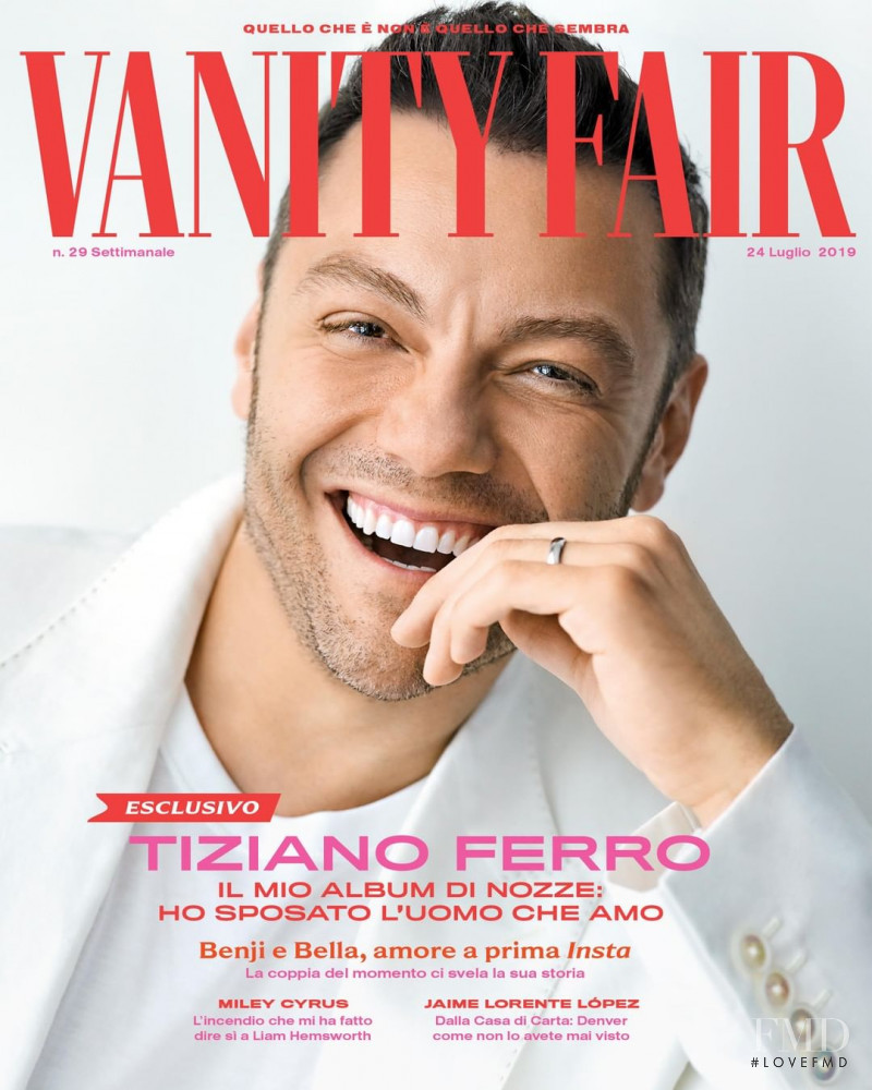  featured on the Vanity Fair Italy cover from July 2019