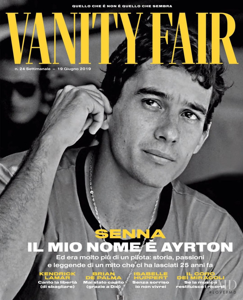  featured on the Vanity Fair Italy cover from June 2019