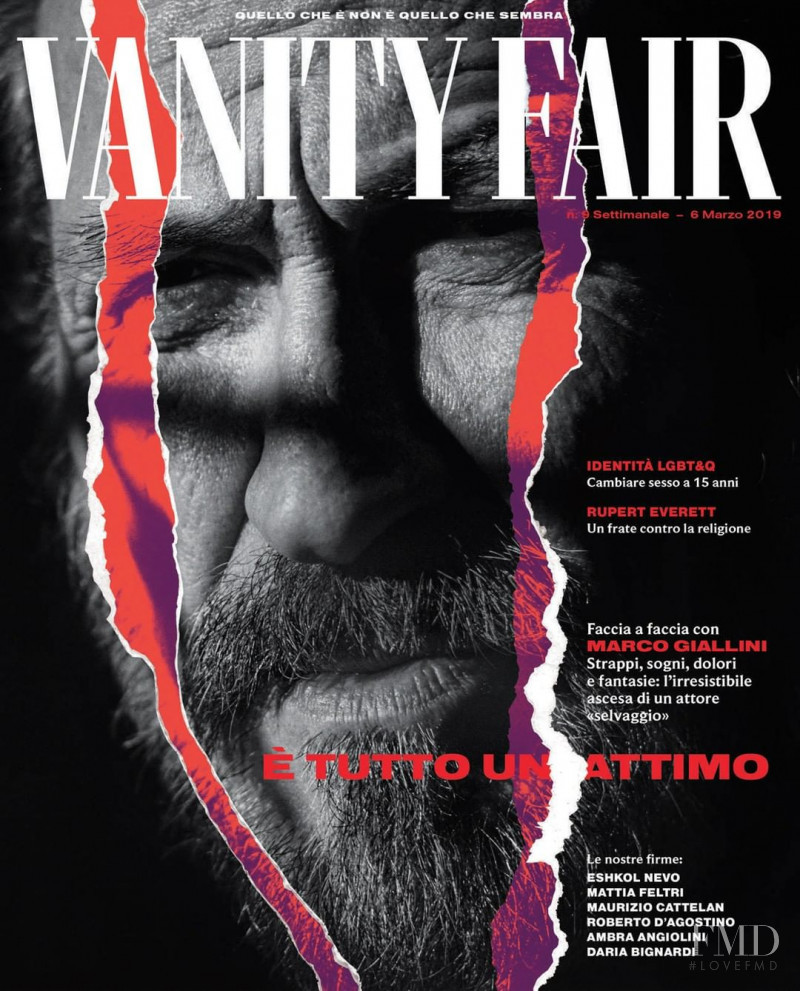  featured on the Vanity Fair Italy cover from March 2019