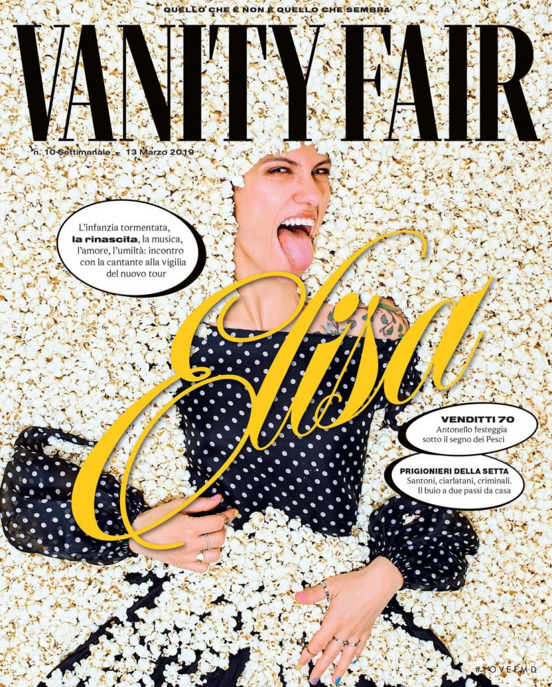  featured on the Vanity Fair Italy cover from March 2019