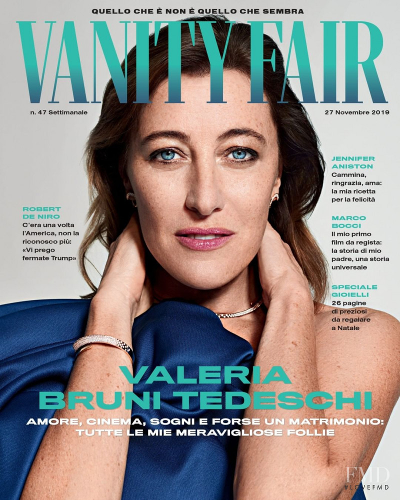  featured on the Vanity Fair Italy cover from November 2019