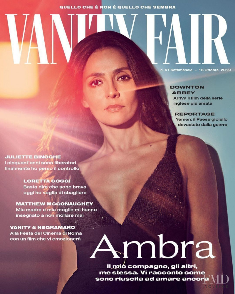  featured on the Vanity Fair Italy cover from October 2019