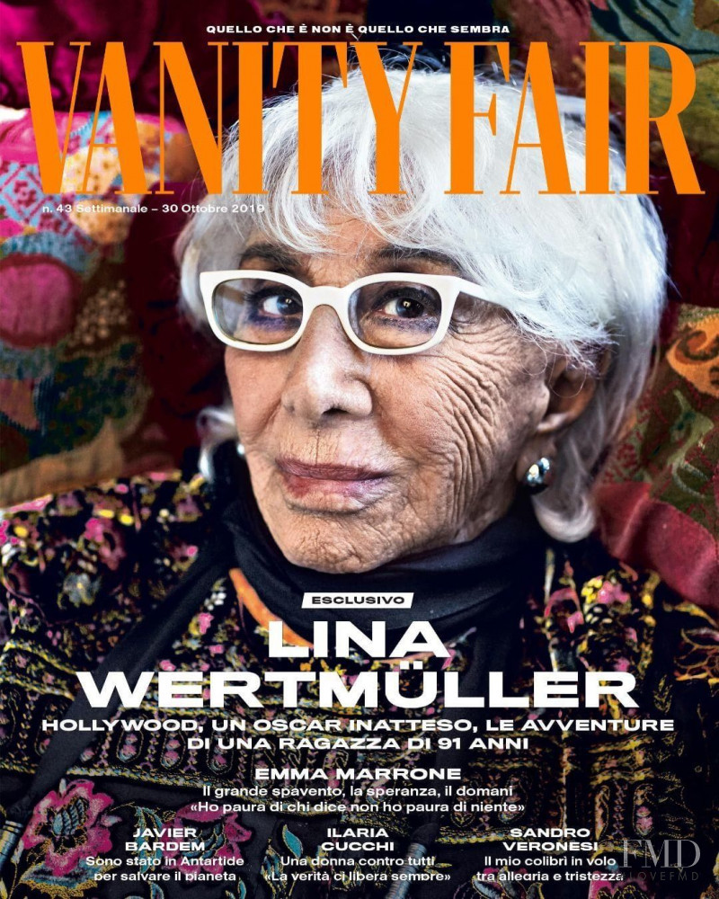  featured on the Vanity Fair Italy cover from October 2019