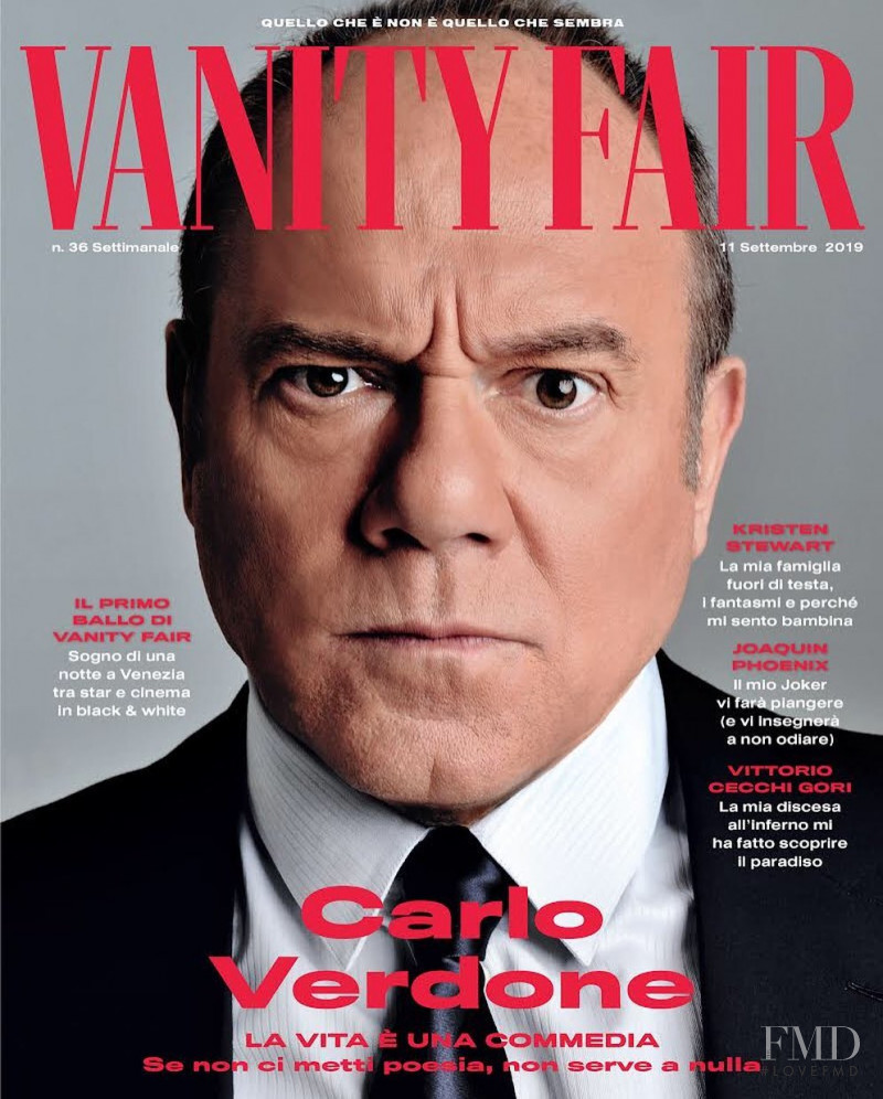  featured on the Vanity Fair Italy cover from September 2019