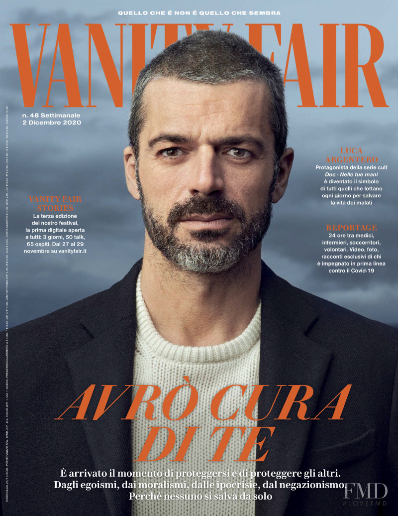  featured on the Vanity Fair Italy cover from December 2020
