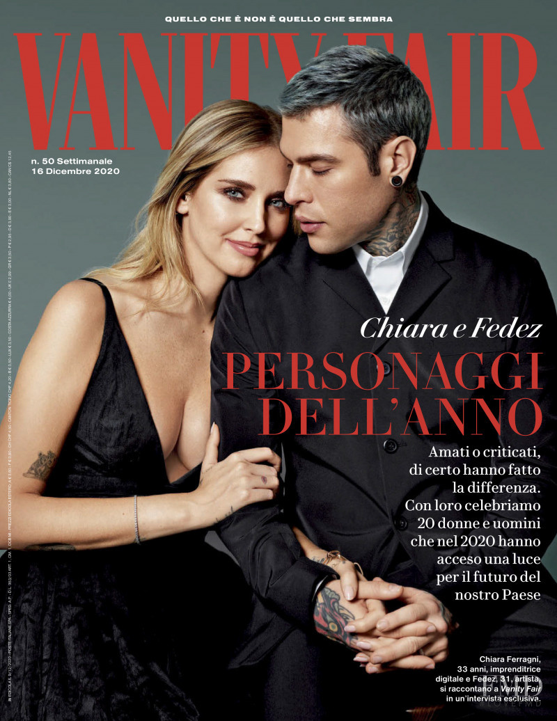 Chiara Ferragni, Fedez featured on the Vanity Fair Italy cover from December 2020