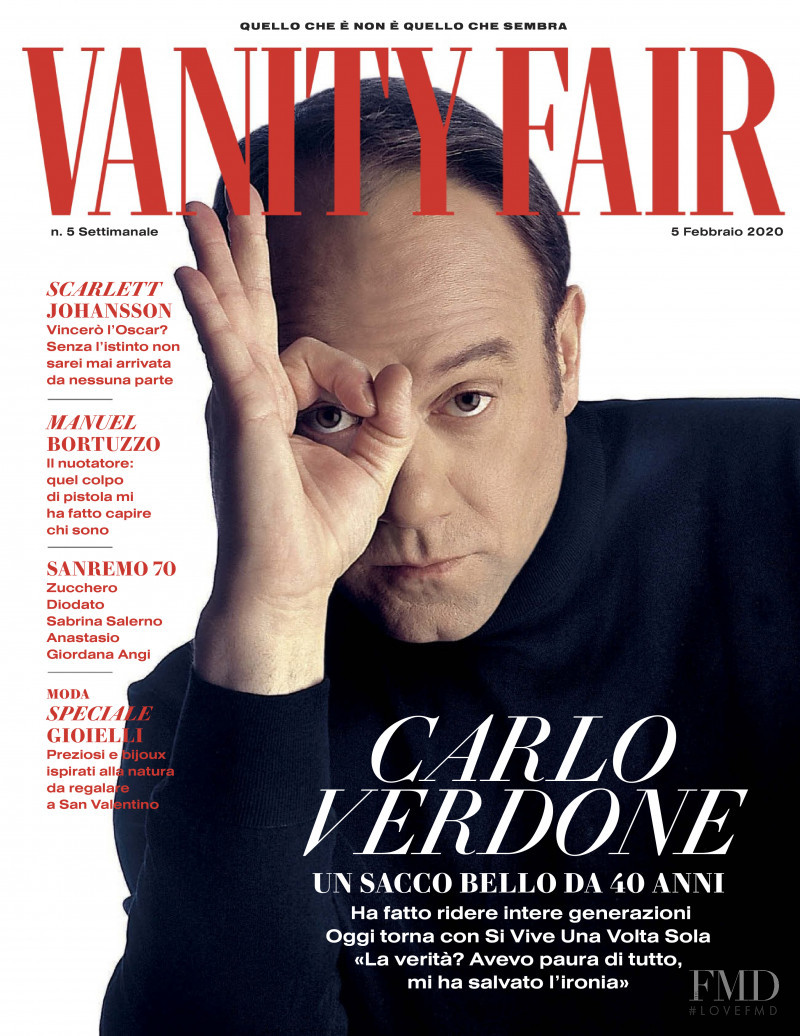  featured on the Vanity Fair Italy cover from February 2020