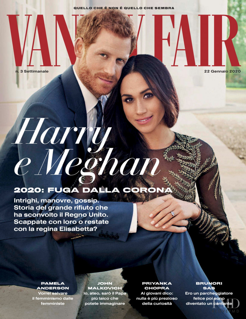  featured on the Vanity Fair Italy cover from January 2020