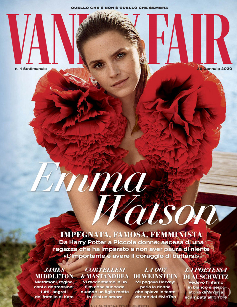  featured on the Vanity Fair Italy cover from January 2020