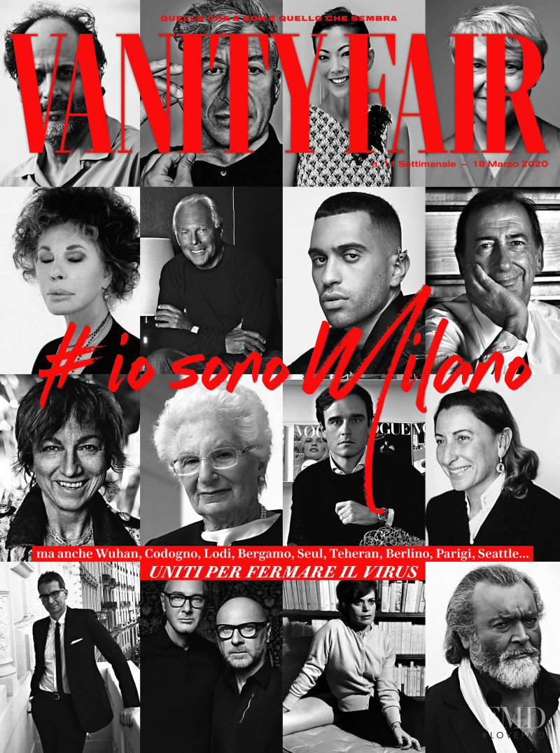  featured on the Vanity Fair Italy cover from March 2020