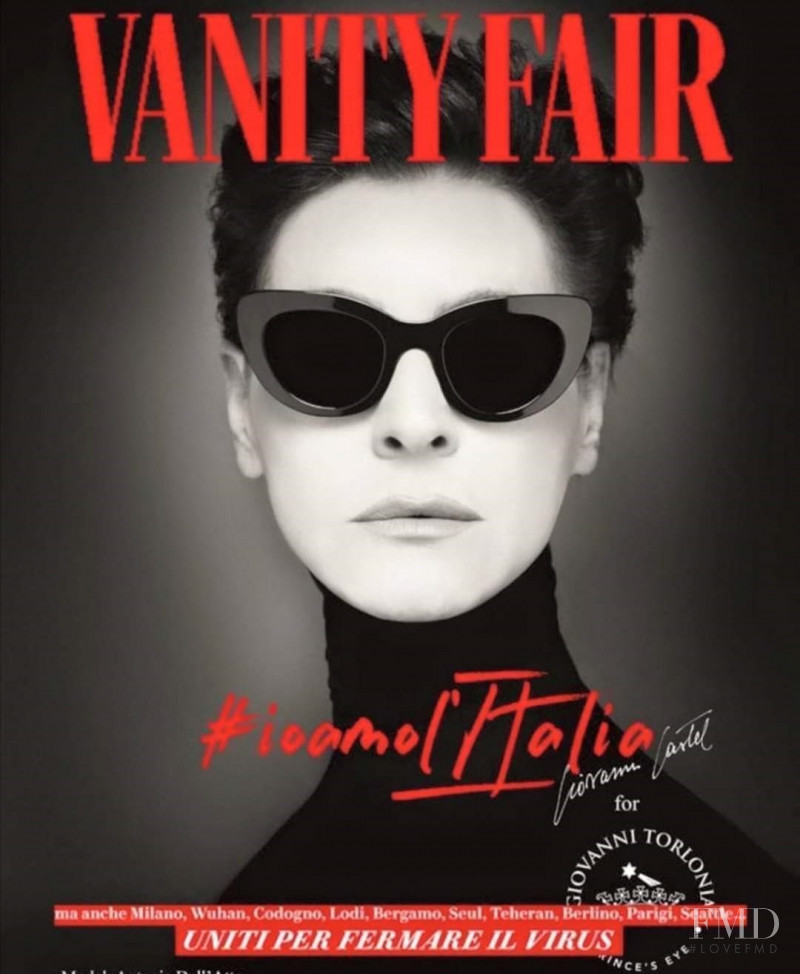 Antonia Dell\'Atte featured on the Vanity Fair Italy cover from March 2020
