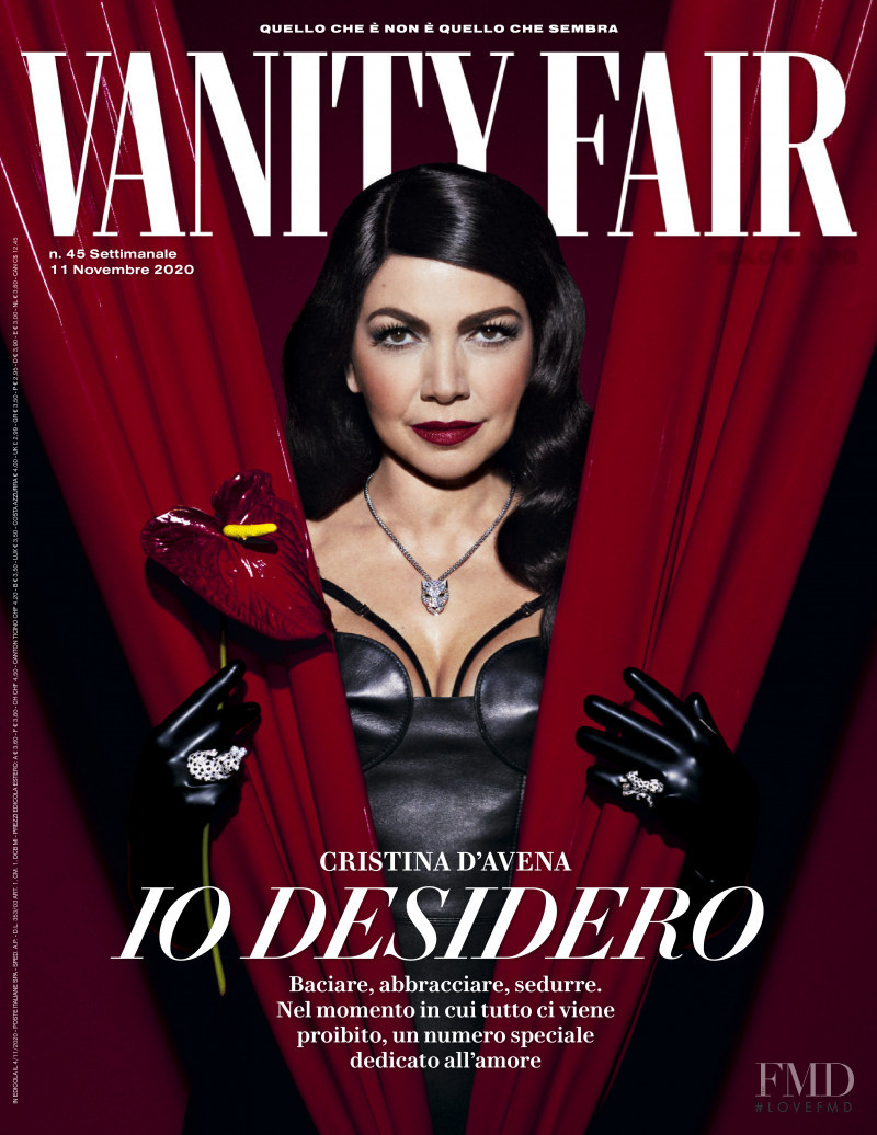 Olivia Aarnio featured on the Vanity Fair Italy cover from November 2020