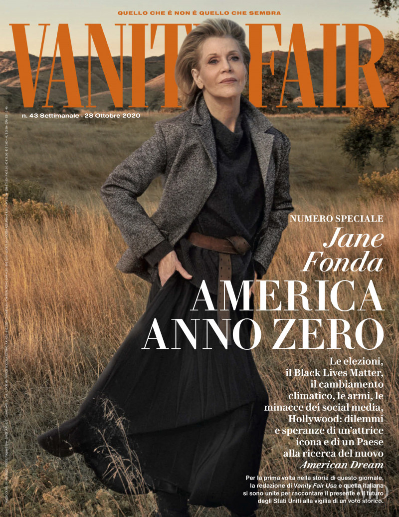  featured on the Vanity Fair Italy cover from October 2020