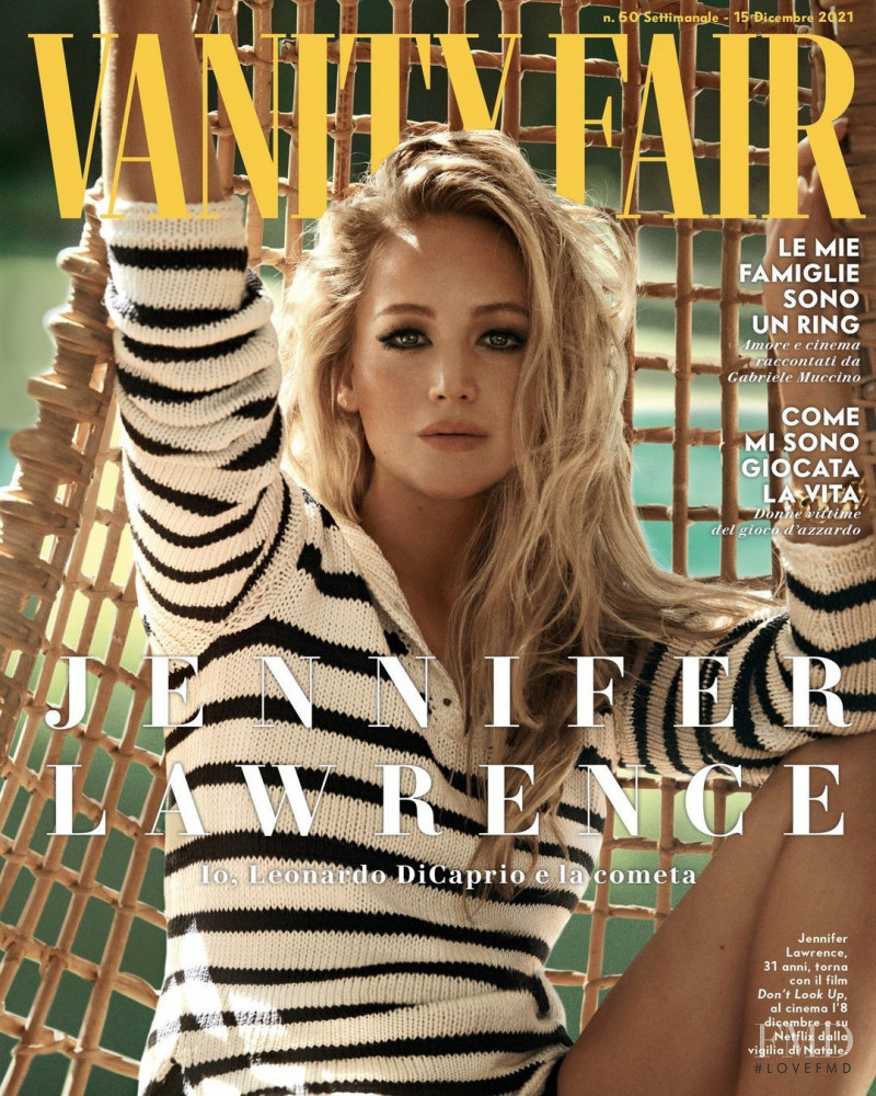  featured on the Vanity Fair Italy cover from December 2021