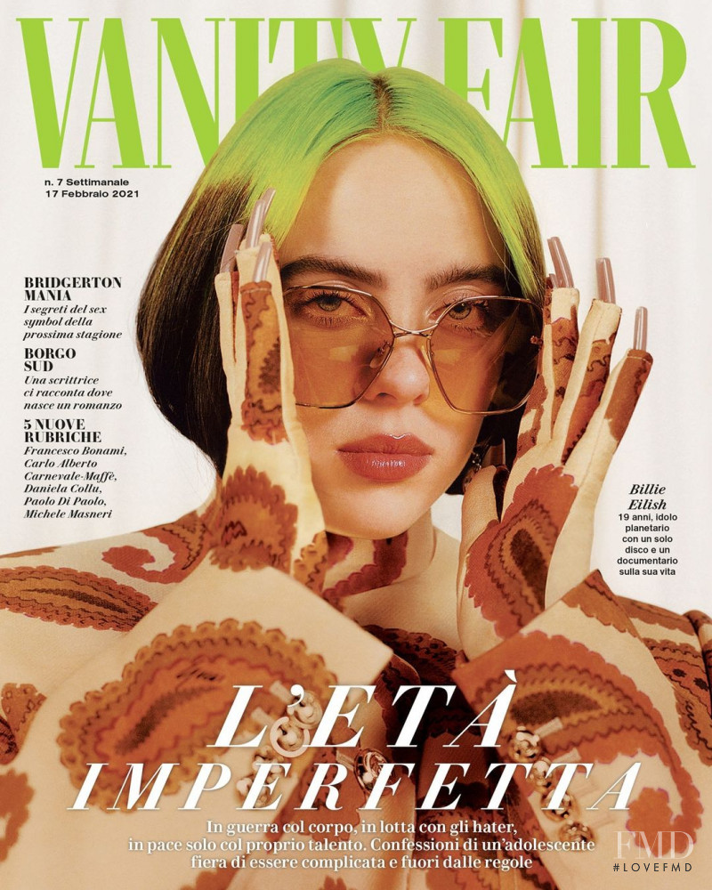  featured on the Vanity Fair Italy cover from February 2021