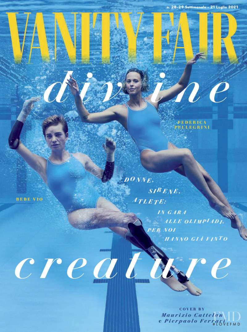  featured on the Vanity Fair Italy cover from July 2021