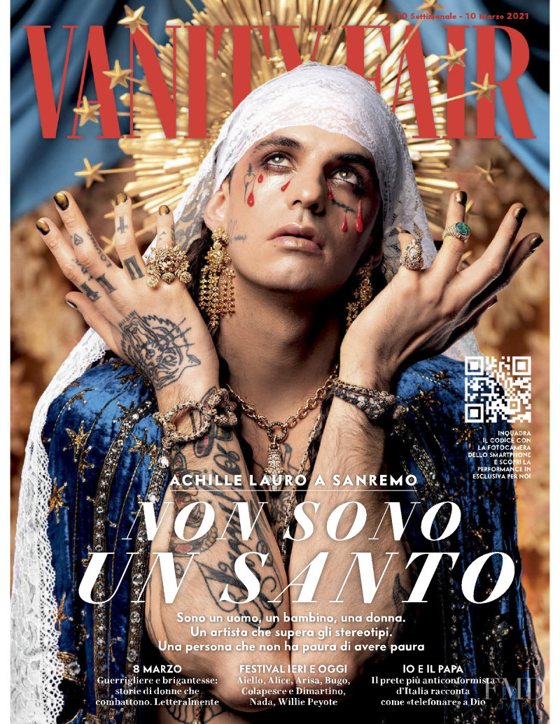  featured on the Vanity Fair Italy cover from March 2021