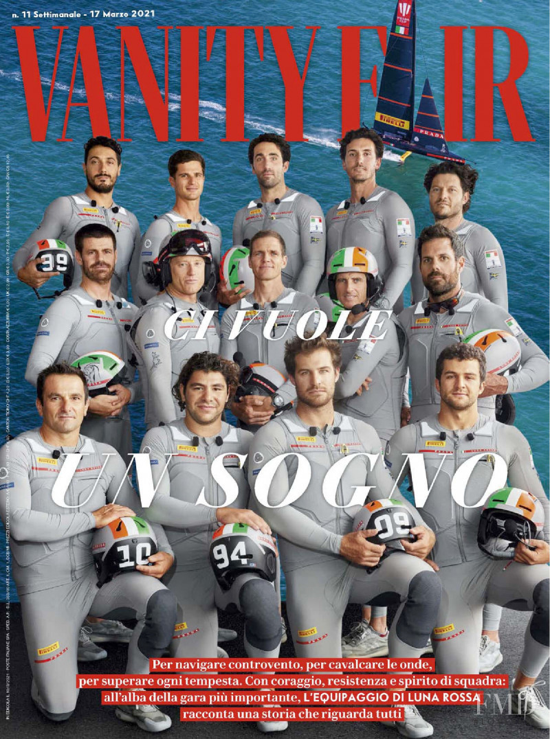  featured on the Vanity Fair Italy cover from March 2021