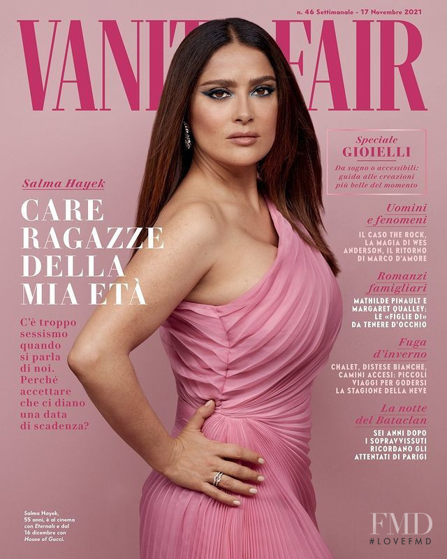  featured on the Vanity Fair Italy cover from November 2021