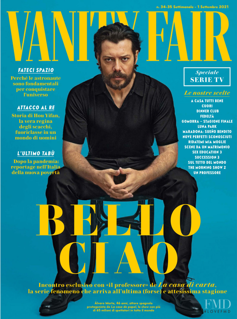  featured on the Vanity Fair Italy cover from September 2021
