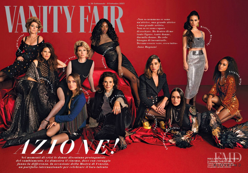 featured on the Vanity Fair Italy cover from September 2021