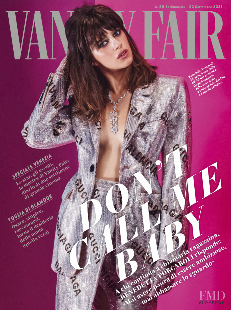  Benedetta Porcaroli
 featured on the Vanity Fair Italy cover from September 2021