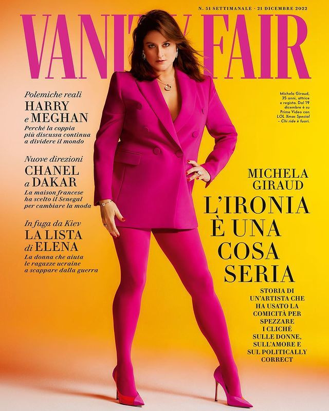  featured on the Vanity Fair Italy cover from December 2022