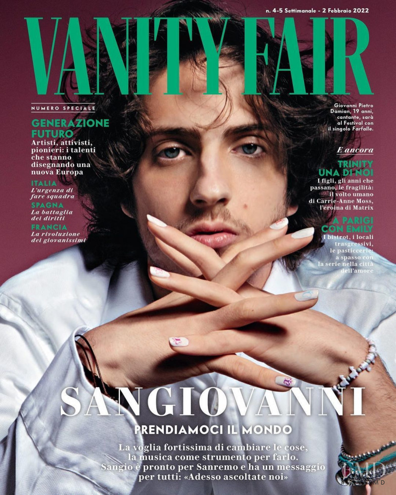  featured on the Vanity Fair Italy cover from February 2022