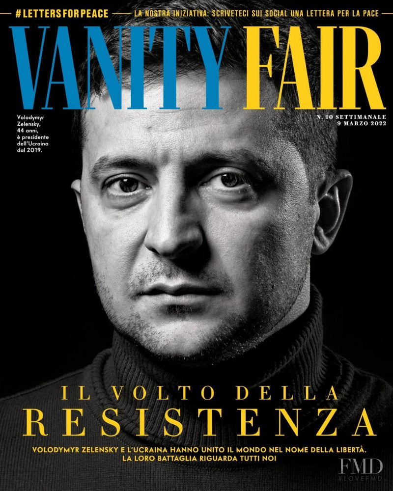  featured on the Vanity Fair Italy cover from February 2022