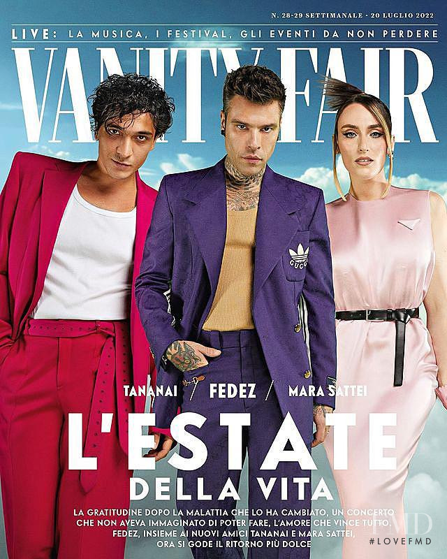  featured on the Vanity Fair Italy cover from July 2022