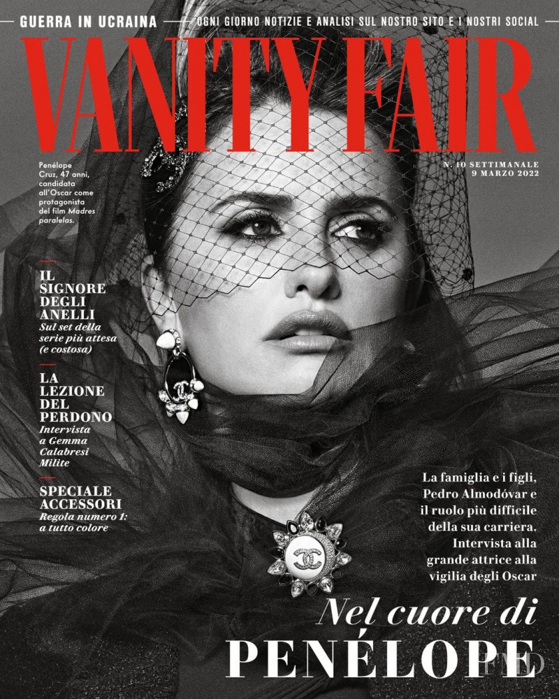  featured on the Vanity Fair Italy cover from March 2022