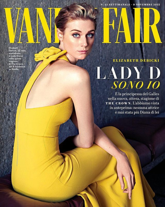  featured on the Vanity Fair Italy cover from November 2022