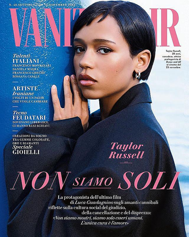  featured on the Vanity Fair Italy cover from November 2022