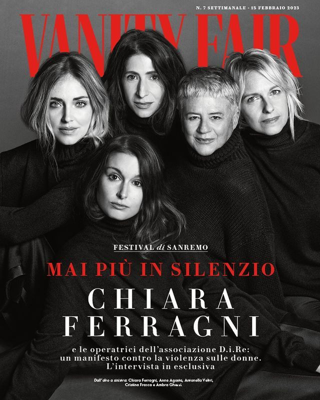  featured on the Vanity Fair Italy cover from February 2023
