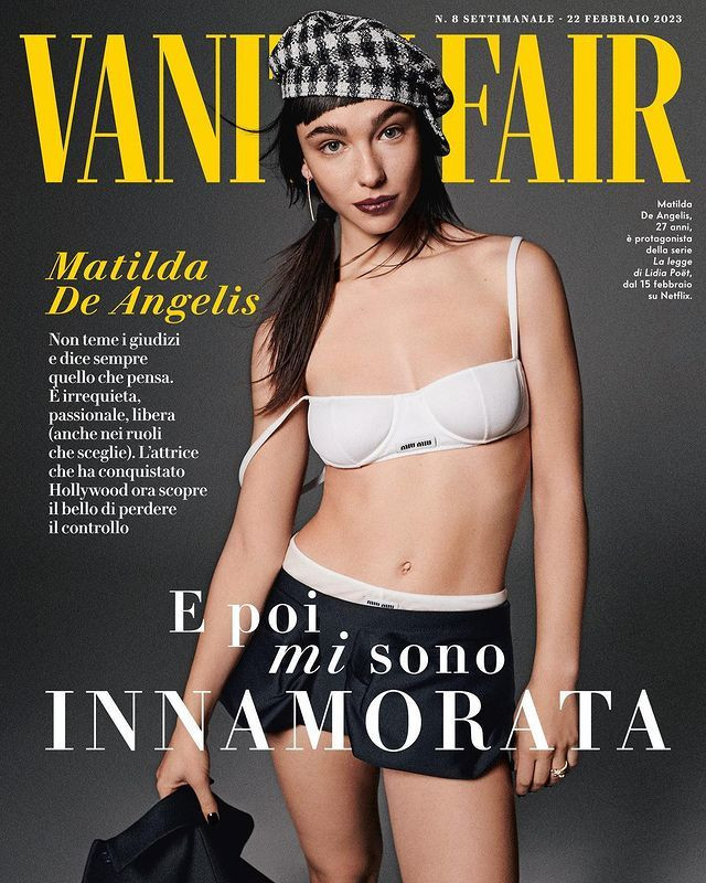  featured on the Vanity Fair Italy cover from February 2023