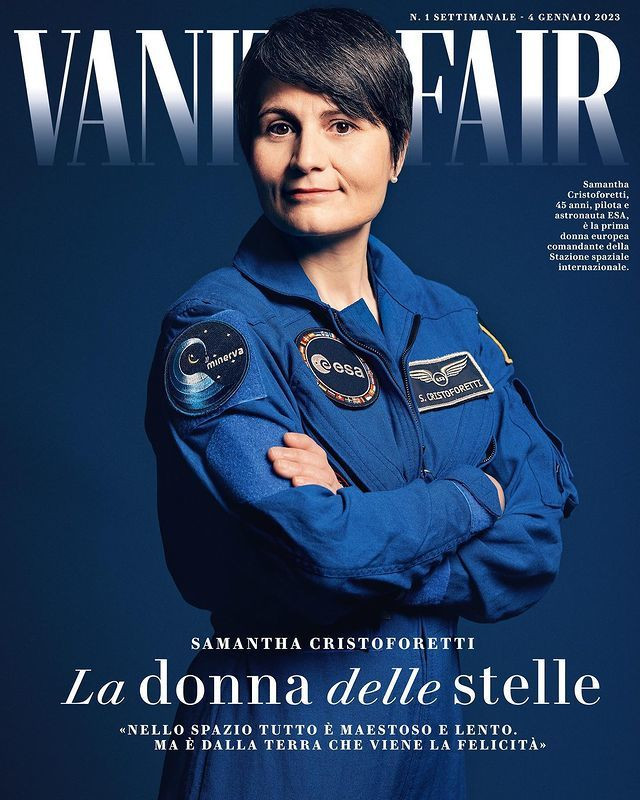  featured on the Vanity Fair Italy cover from January 2023