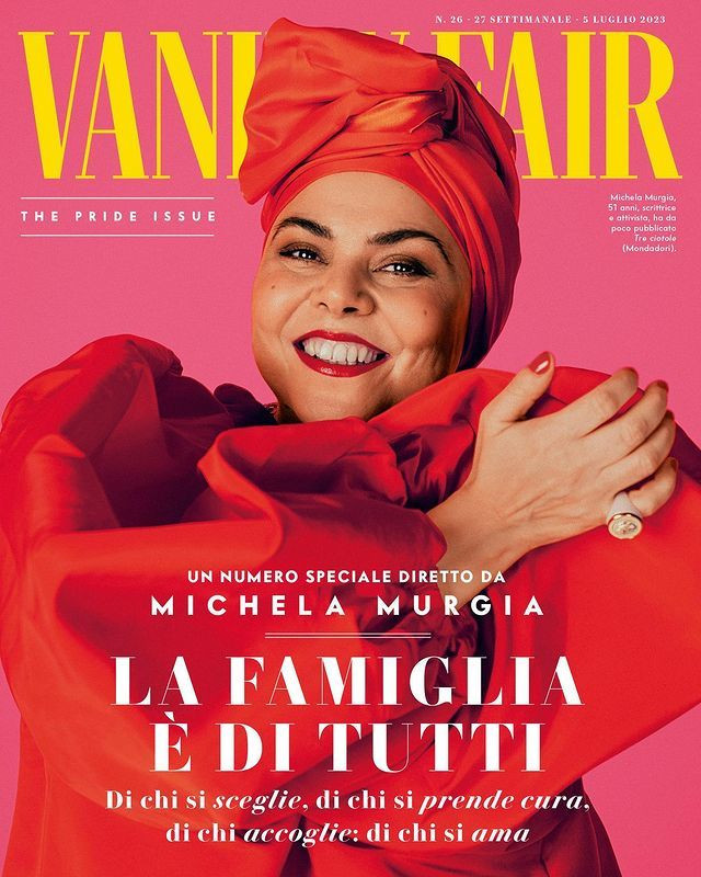  featured on the Vanity Fair Italy cover from July 2023