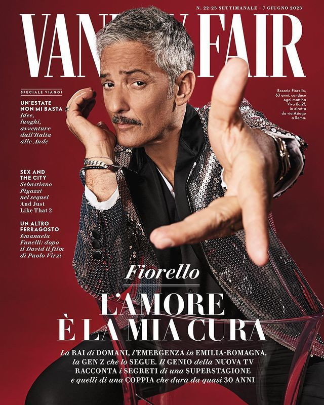  featured on the Vanity Fair Italy cover from July 2023
