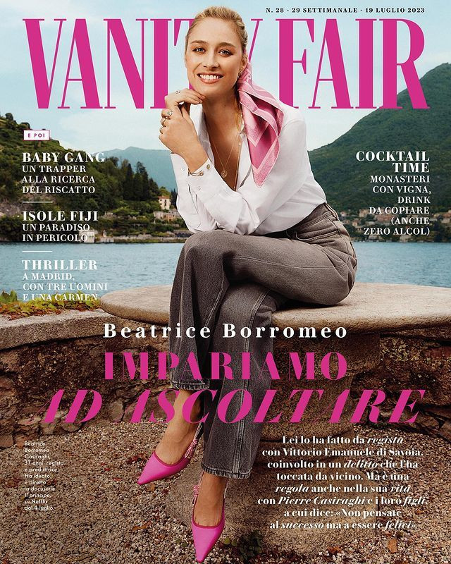  featured on the Vanity Fair Italy cover from July 2023
