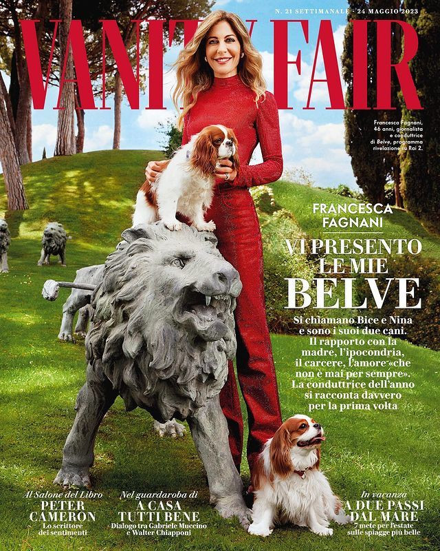  featured on the Vanity Fair Italy cover from May 2023