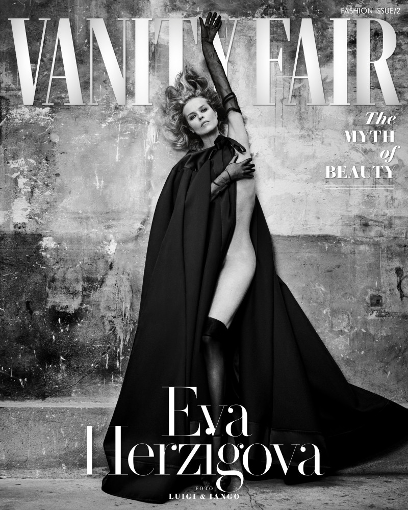 Christy Turlington featured on the Vanity Fair Italy cover from October 2023