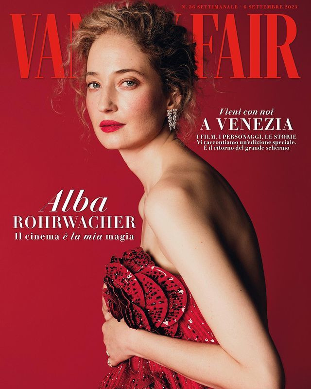  featured on the Vanity Fair Italy cover from September 2023