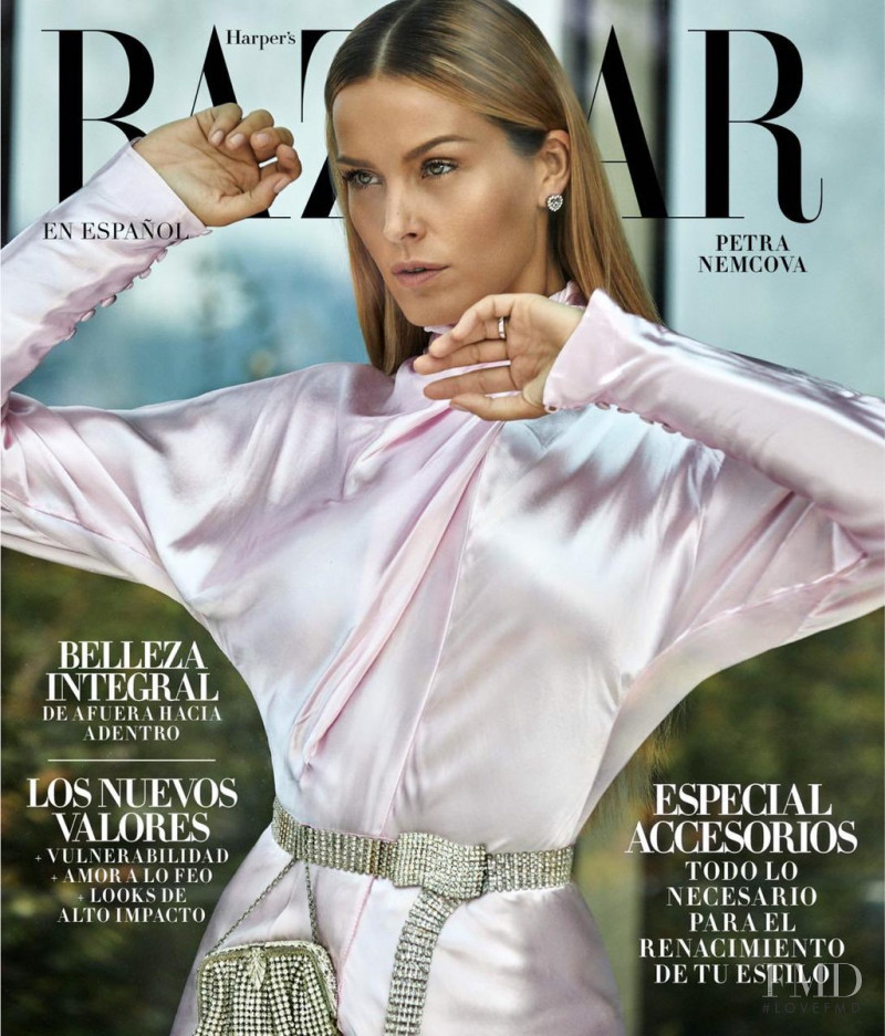 Petra Nemcova featured on the Harper\'s Bazaar Mexico cover from October 2018