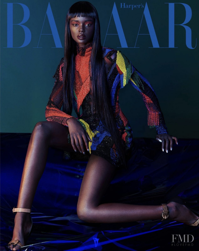Cover Of Harper S Bazaar Mexico With Duckie Thot September 2018 Id 47850 Magazines The Fmd