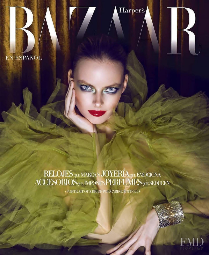 Elza Luijendijk Matiz featured on the Harper\'s Bazaar Mexico cover from May 2019