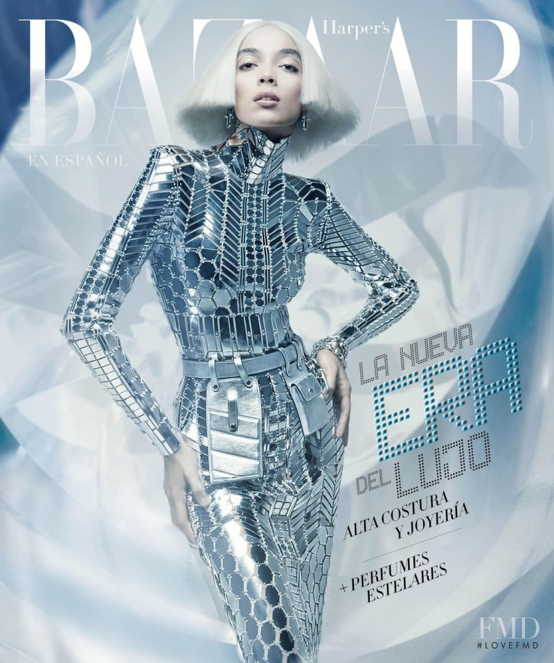 Daniela Dominique featured on the Harper\'s Bazaar Mexico cover from November 2019
