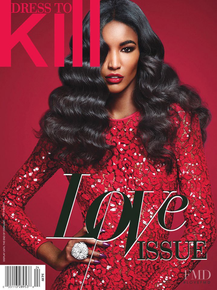 Sessilee Lopez featured on the Dress To Kill Magazine cover from December 2012