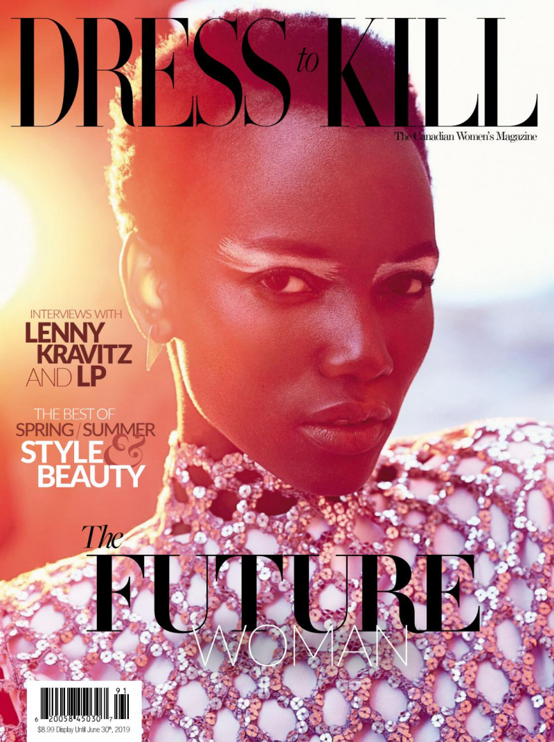 Herieth Paul featured on the Dress To Kill Magazine cover from March 2019