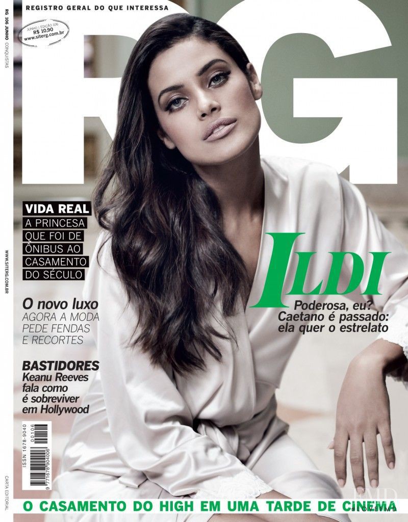 Ildi Silva featured on the RG Vogue Brazil cover from June 2011