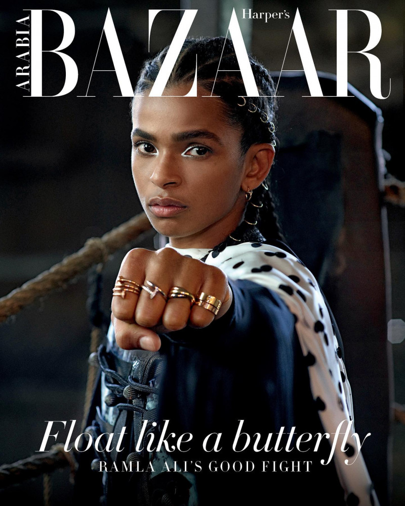  featured on the Harper\'s Bazaar Arabia cover from April 2022